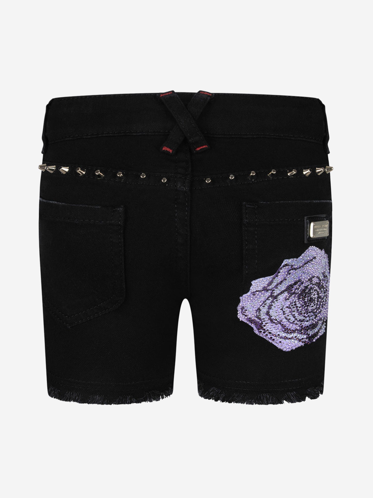 Philipp Plein 女童牛仔 Nicki 短裤