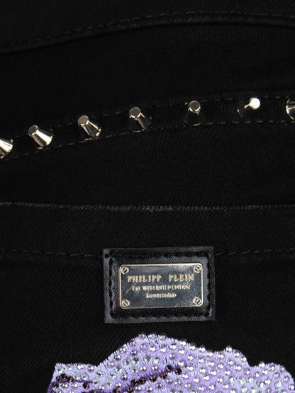 Philipp Plein 女童牛仔 Nicki 短裤