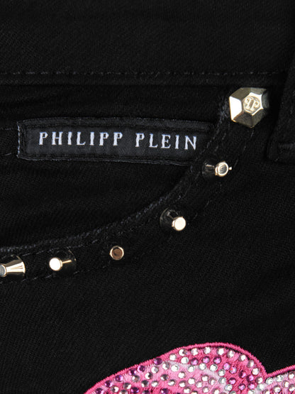 Philipp Plein 女童牛仔 Nicki 短裤