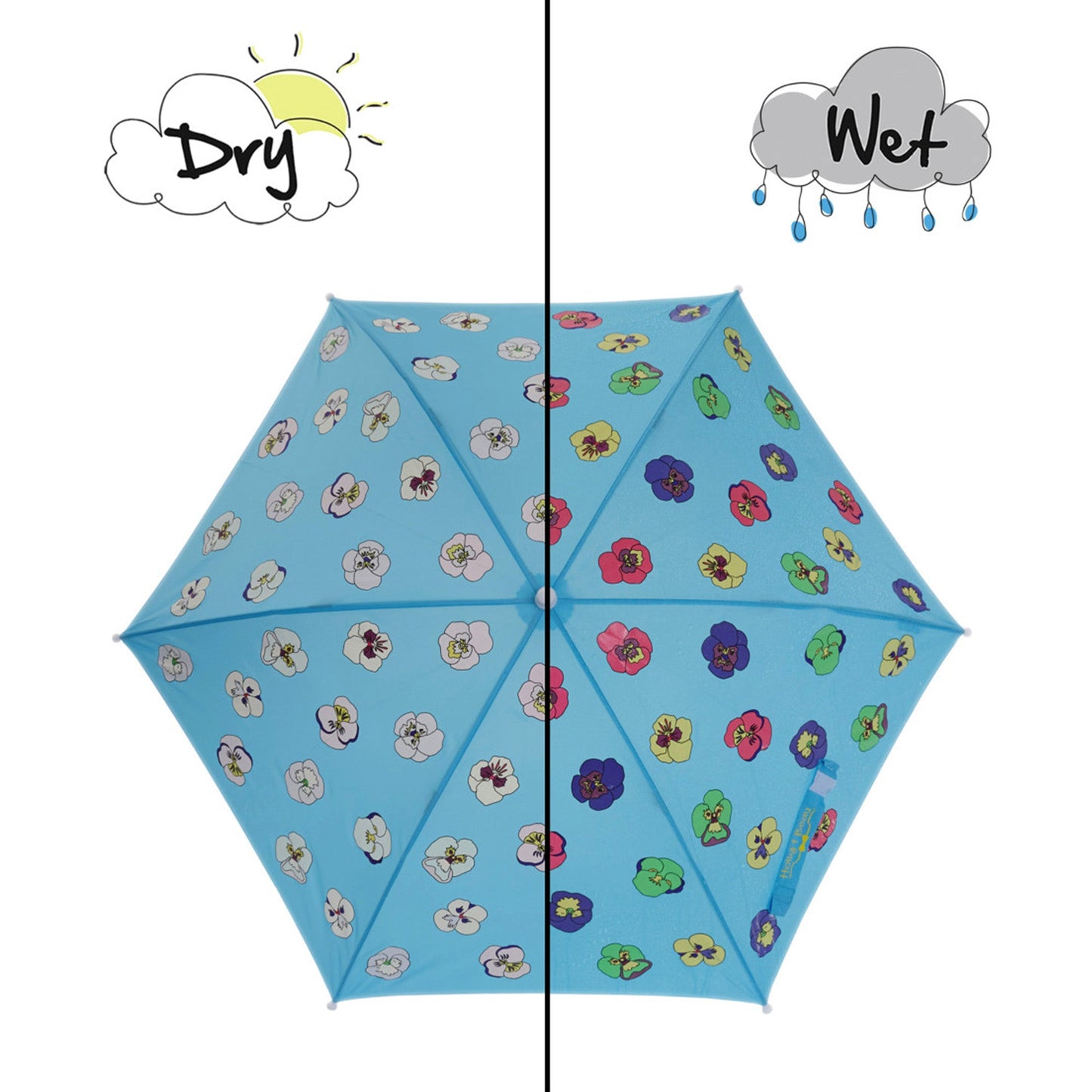 Pansy umbrella