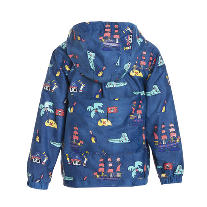 Blue Pirates Packaway Raincoat