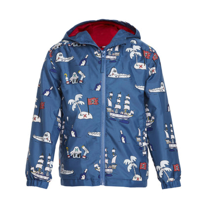 Blue Pirates Packaway Raincoat