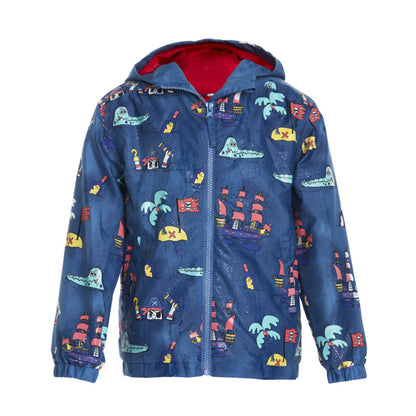 Blue Pirates Packaway Raincoat