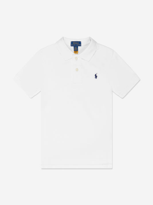 男童徽标 Polo 衫