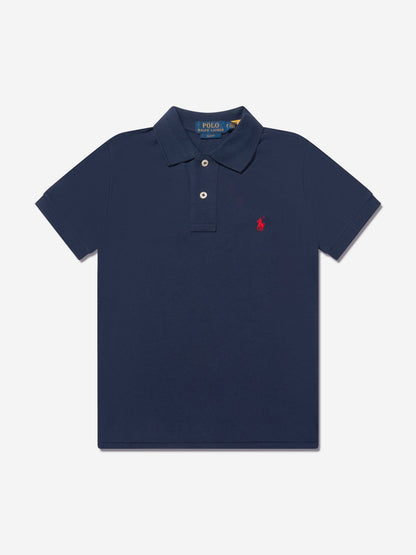 Ralph Lauren 男童海军蓝定制版 Polo 衫