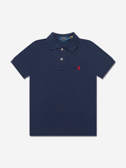 Ralph Lauren 男童海军蓝定制版 Polo 衫