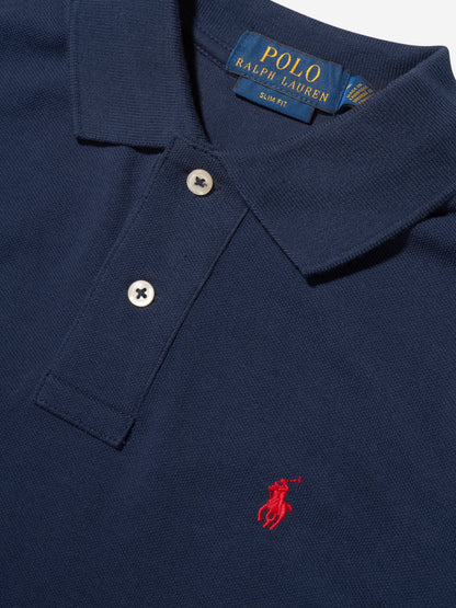Ralph Lauren 男童海军蓝定制版 Polo 衫