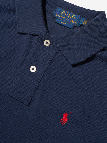 Ralph Lauren 男童海军蓝定制版 Polo 衫