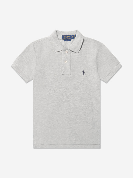 Ralph Lauren 男童定制版型 Polo 衫（灰色）