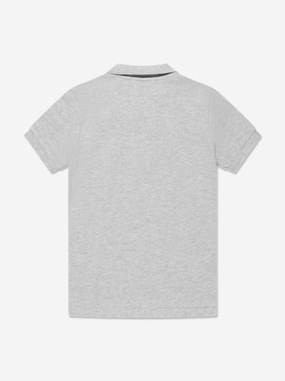 Ralph Lauren 男童灰色徽标 Polo 衫