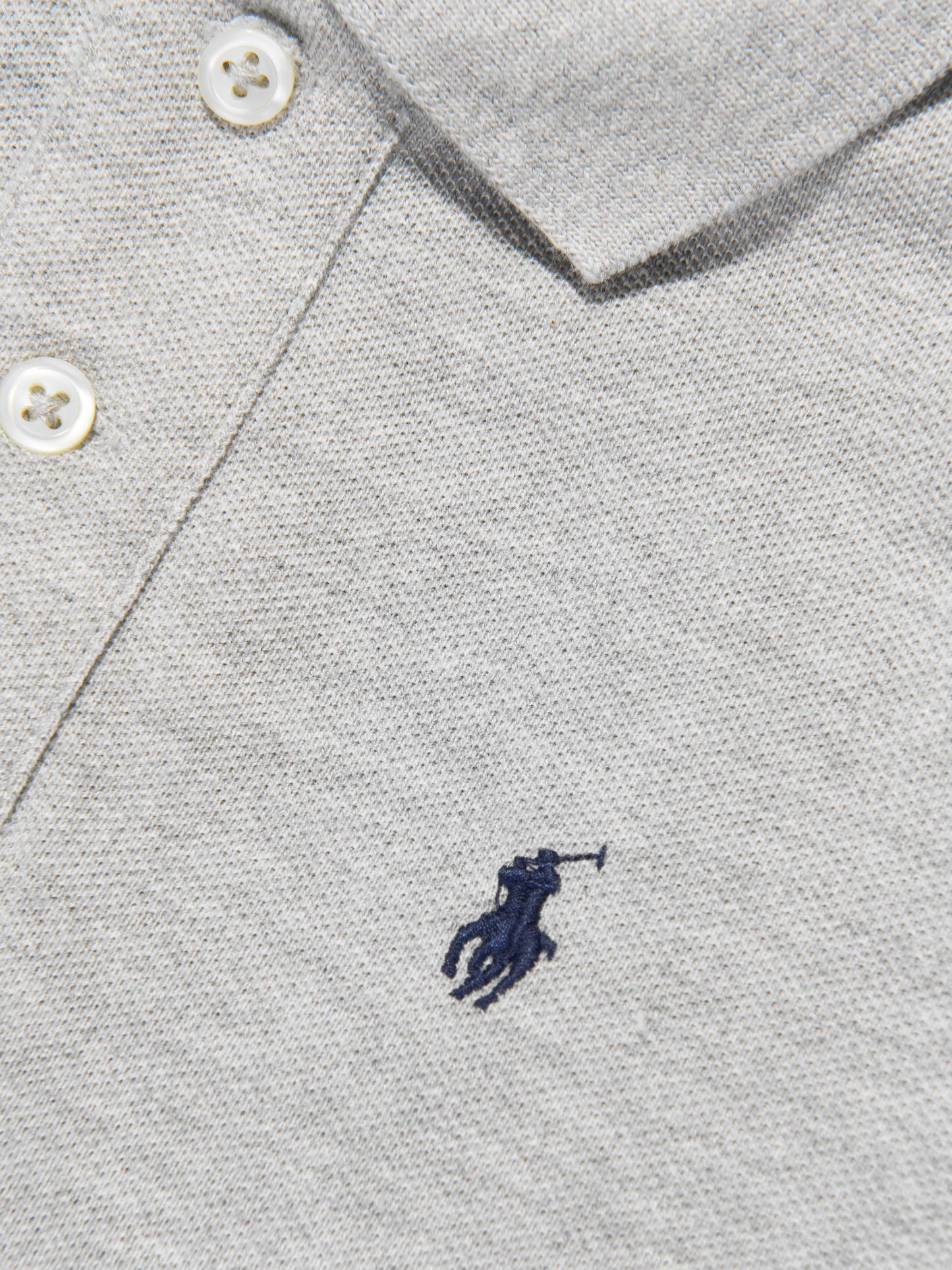 Ralph Lauren 男童灰色徽标 Polo 衫