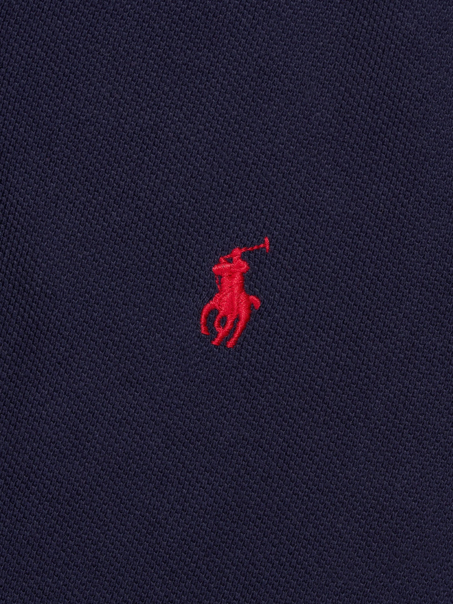 Ralph Lauren 男童海军蓝徽标 Polo 衫