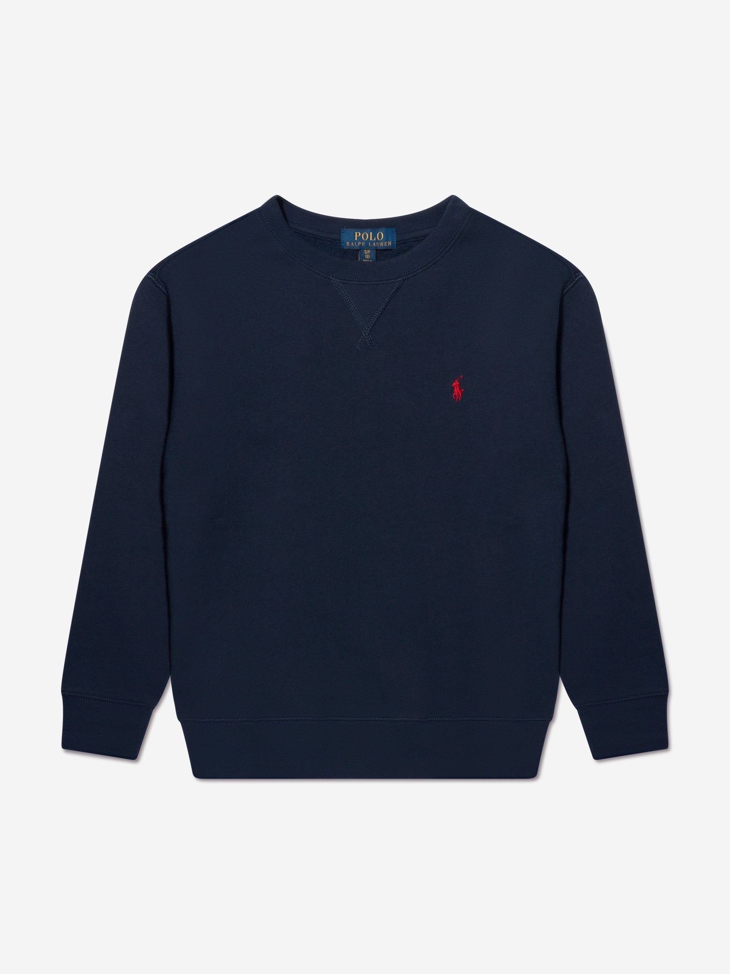 Ralph Lauren 男童海军蓝棉质羊毛毛衣