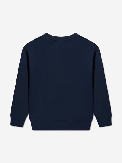Ralph Lauren 男童海军蓝棉质羊毛毛衣