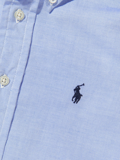 Ralph Lauren 男童蓝色棉质牛津衬衫