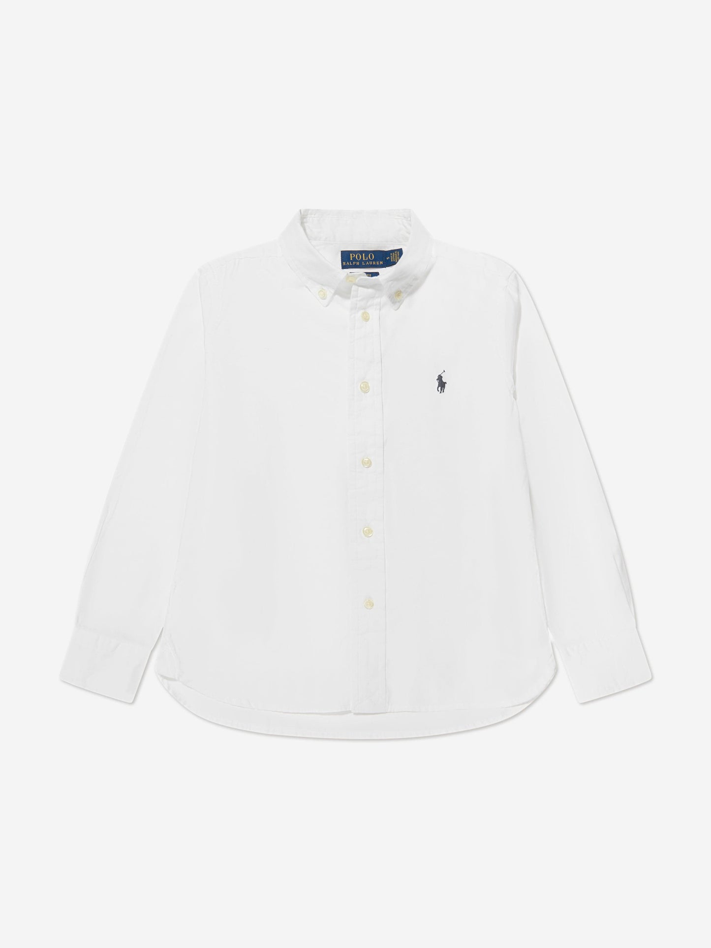 Ralph Lauren 男童修身牛津衬衫（白色）