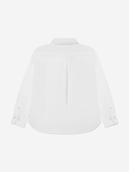 Ralph Lauren 男童修身牛津衬衫（白色）