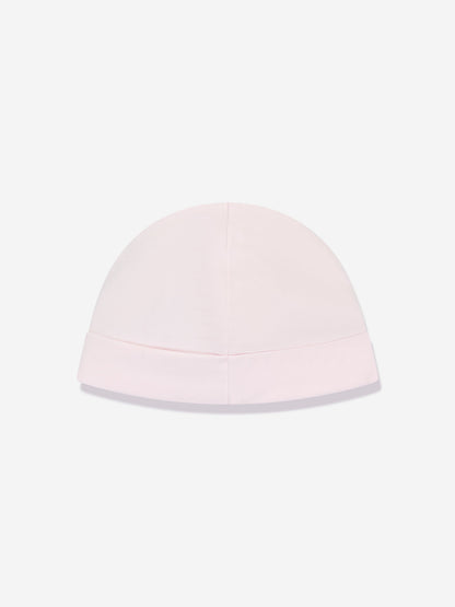 Ralph Lauren 女婴粉色徽标无檐便帽