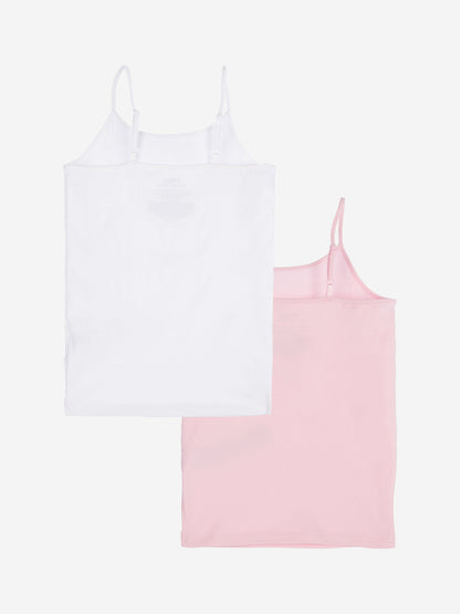 Ralph Lauren Girls 2 Pack Camisole Set in Pink