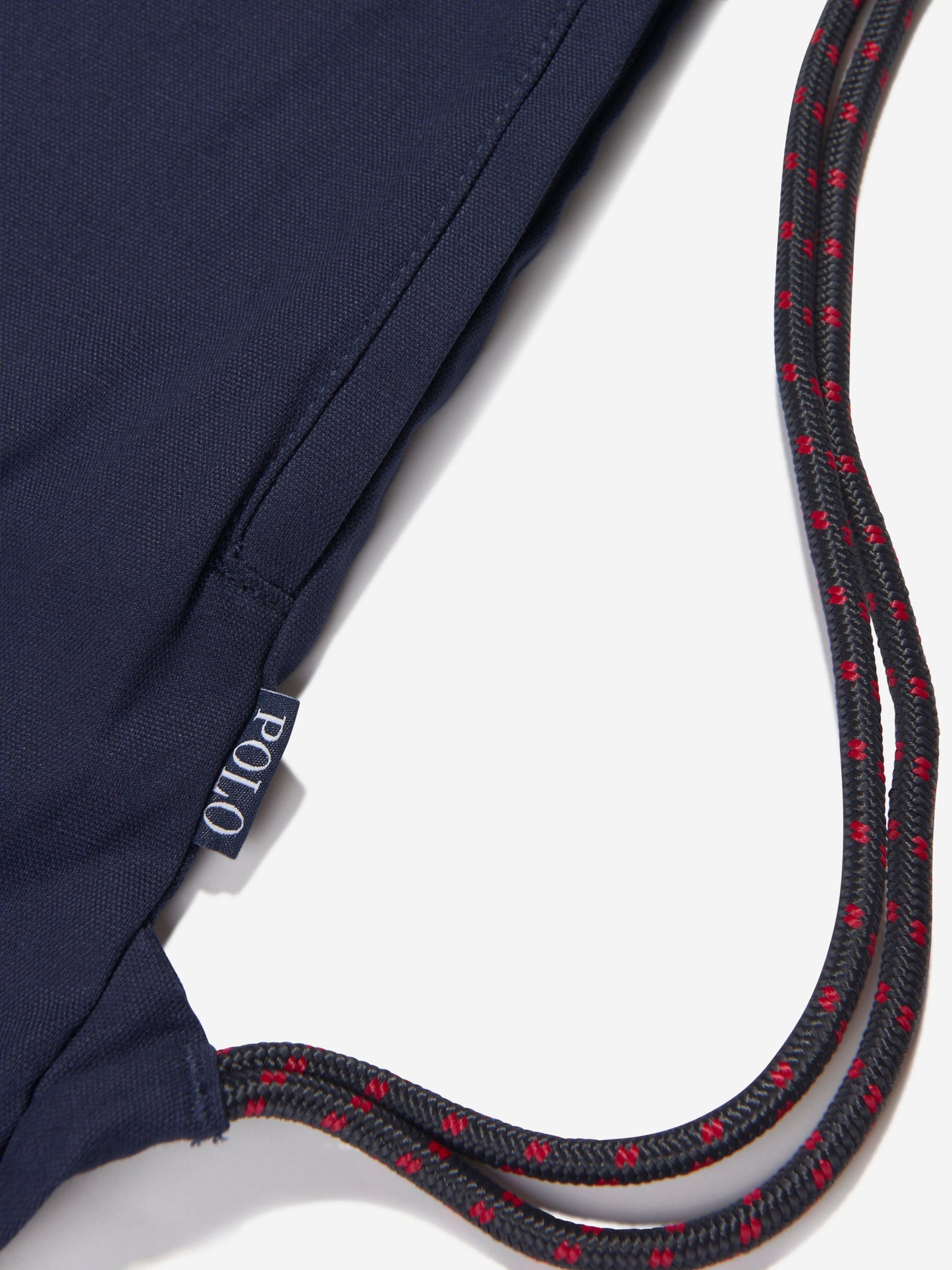 Ralph Lauren 儿童 Polo 帆布健身包 (高：49.5 厘米)