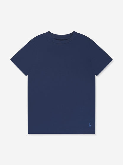 Ralph Lauren 男童 2 件装 T 恤套装（海军蓝）