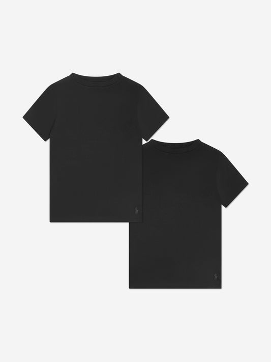 Ralph Lauren 男童 T 恤 2 件套（黑色）