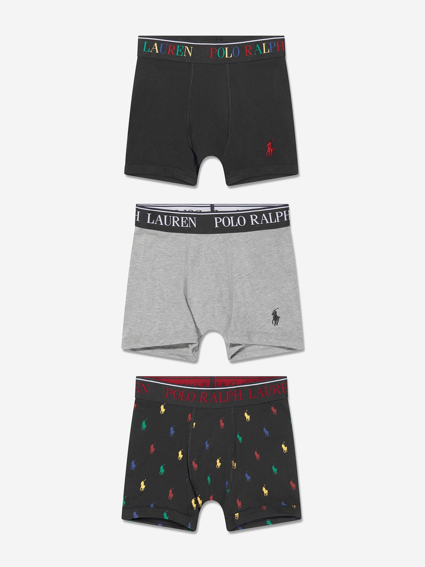 Ralph Lauren 男童平角短裤 3 件套（多色）
