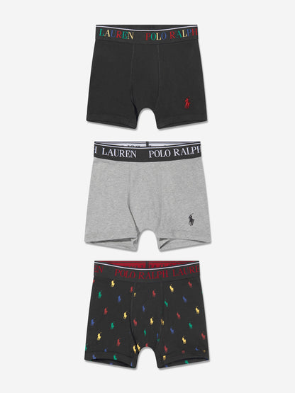 Ralph Lauren 男童平角短裤 3 件套（多色）