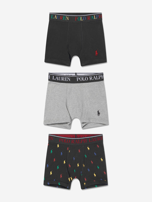Ralph Lauren 男童平角短裤 3 件套（多色）