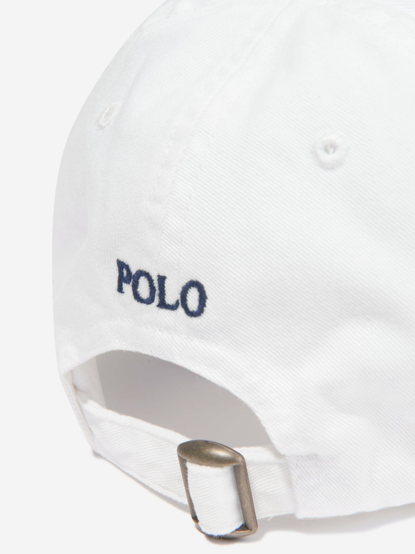 Ralph Lauren Boys Classic Cap in White