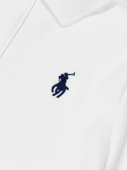 Ralph Lauren 男婴白色徽标 Polo 衫