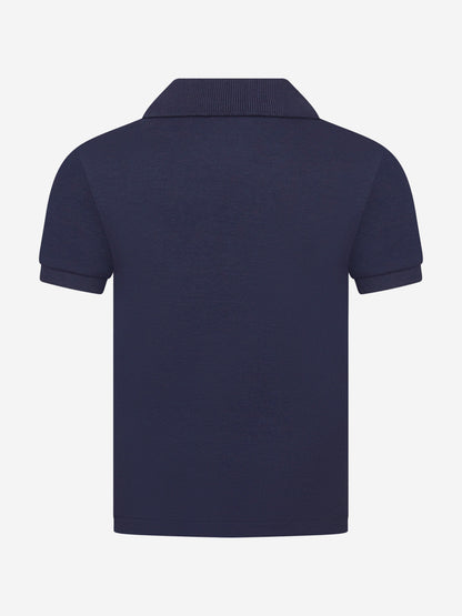 Ralph Lauren 男婴徽标 Polo 衫（海军蓝）