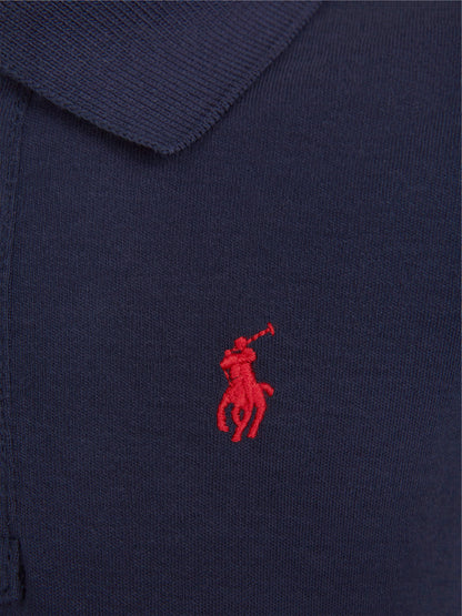 海军蓝男婴徽标 Polo 衫