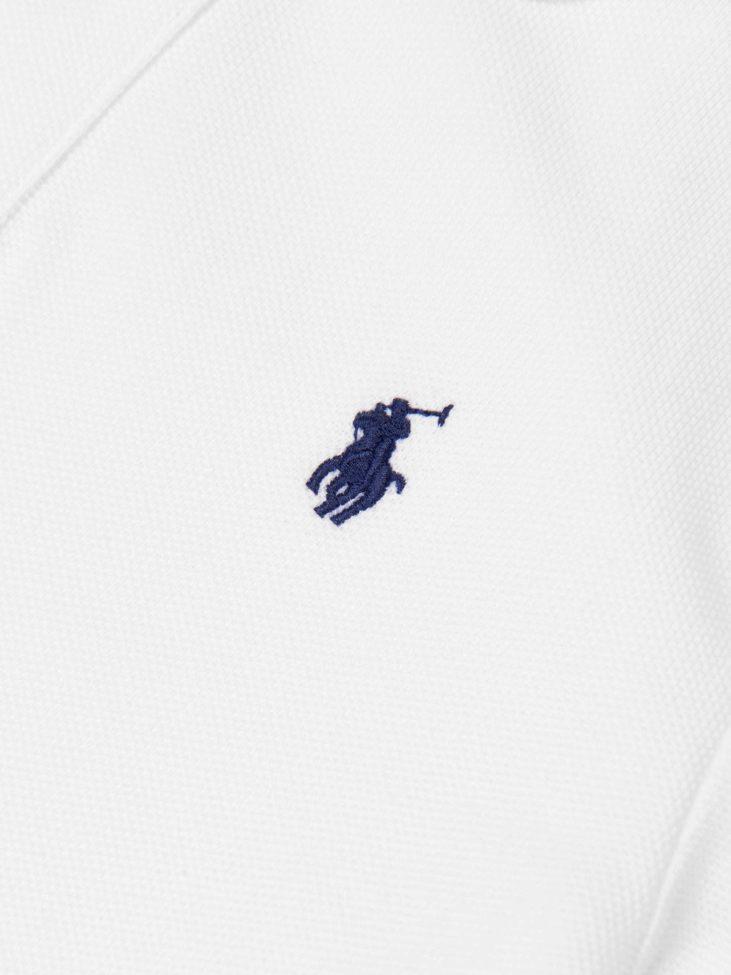 Ralph Lauren 男童白色徽标 Polo 衫