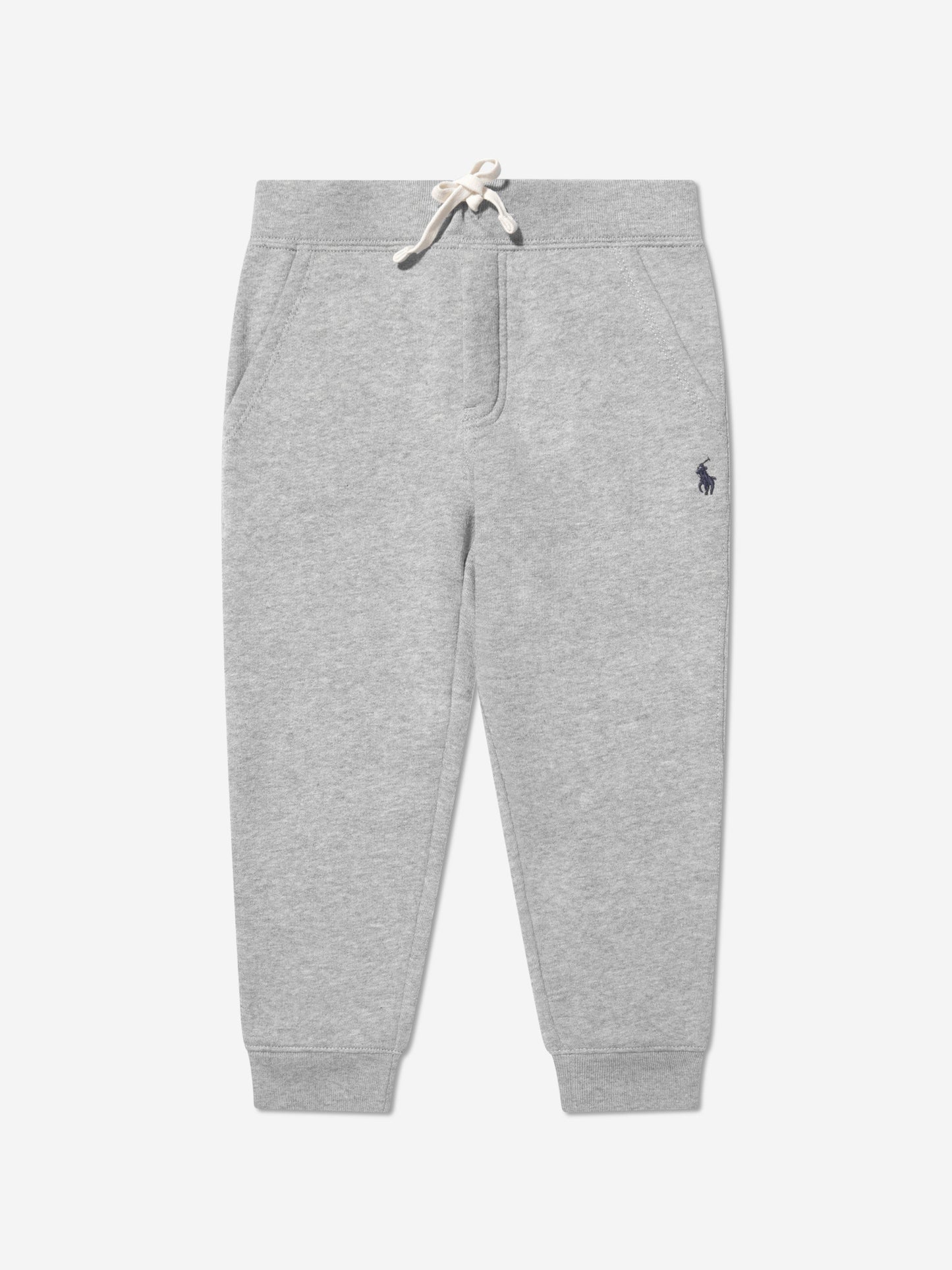 Ralph Lauren 男童徽标慢跑裤（灰色）