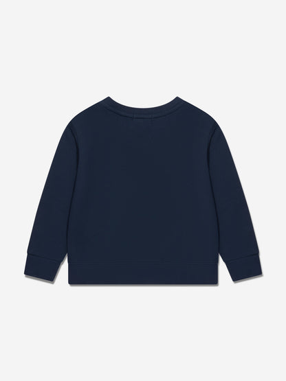 Ralph Lauren 男童海军蓝徽标运动衫