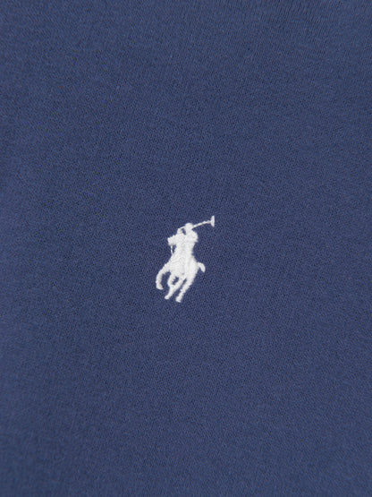 海军蓝女孩 Polo 连帽衫