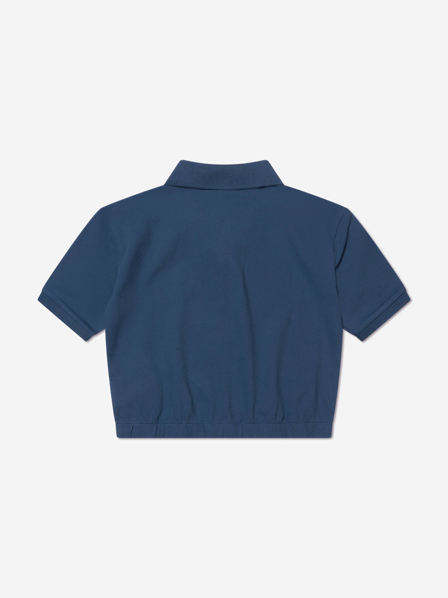 海军蓝女童徽标 Polo 衫
