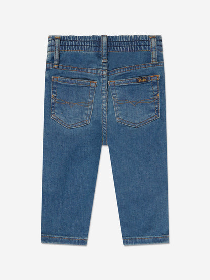 Ralph Lauren Baby Boys Slim Fit Jeans in Blue