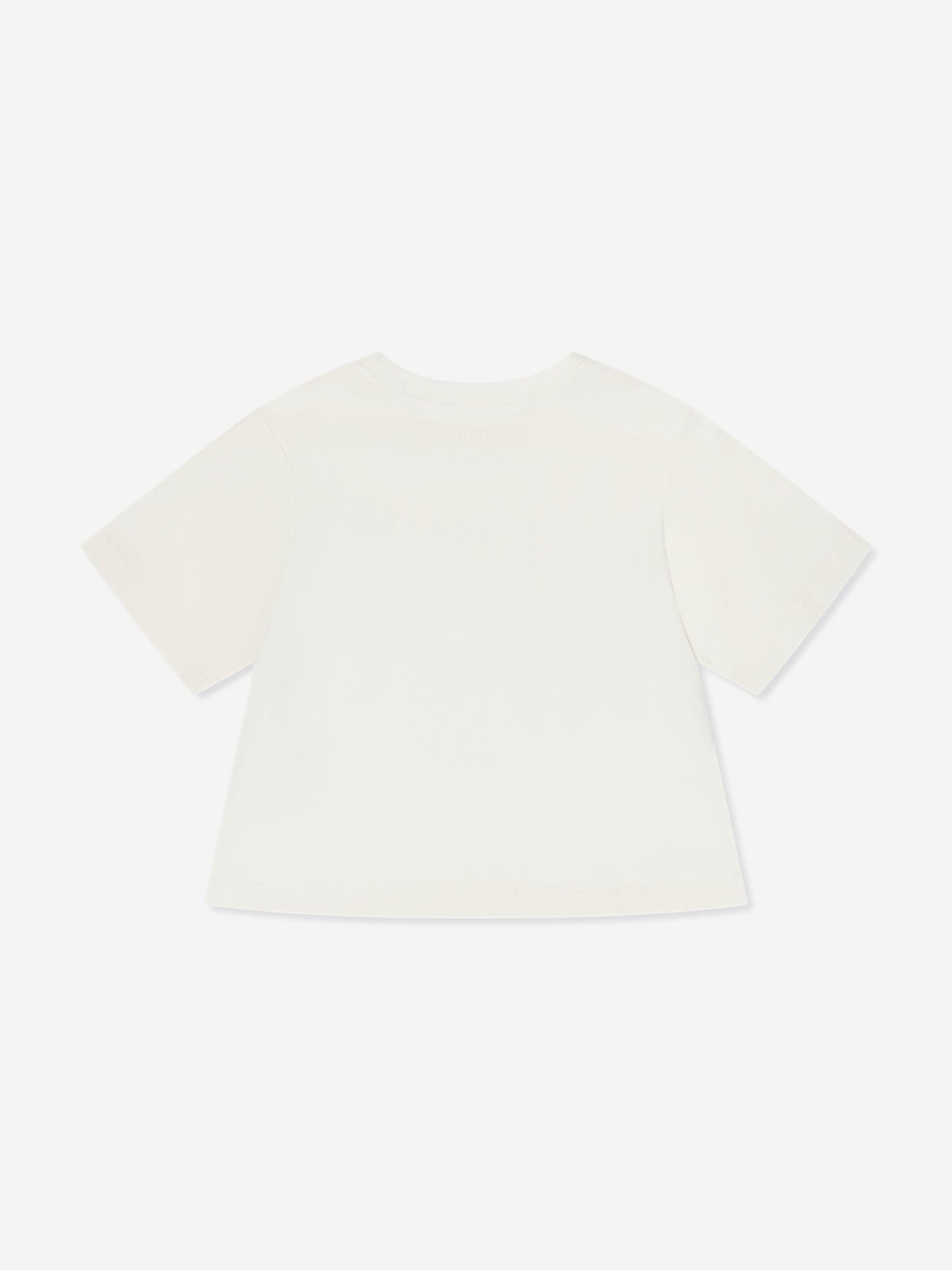 Ralph Lauren 女童白色校队 Polo T 恤