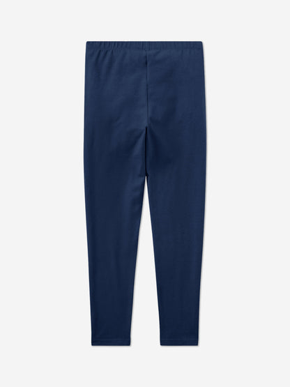 Ralph Lauren 女婴徽标紧身裤（海军蓝）