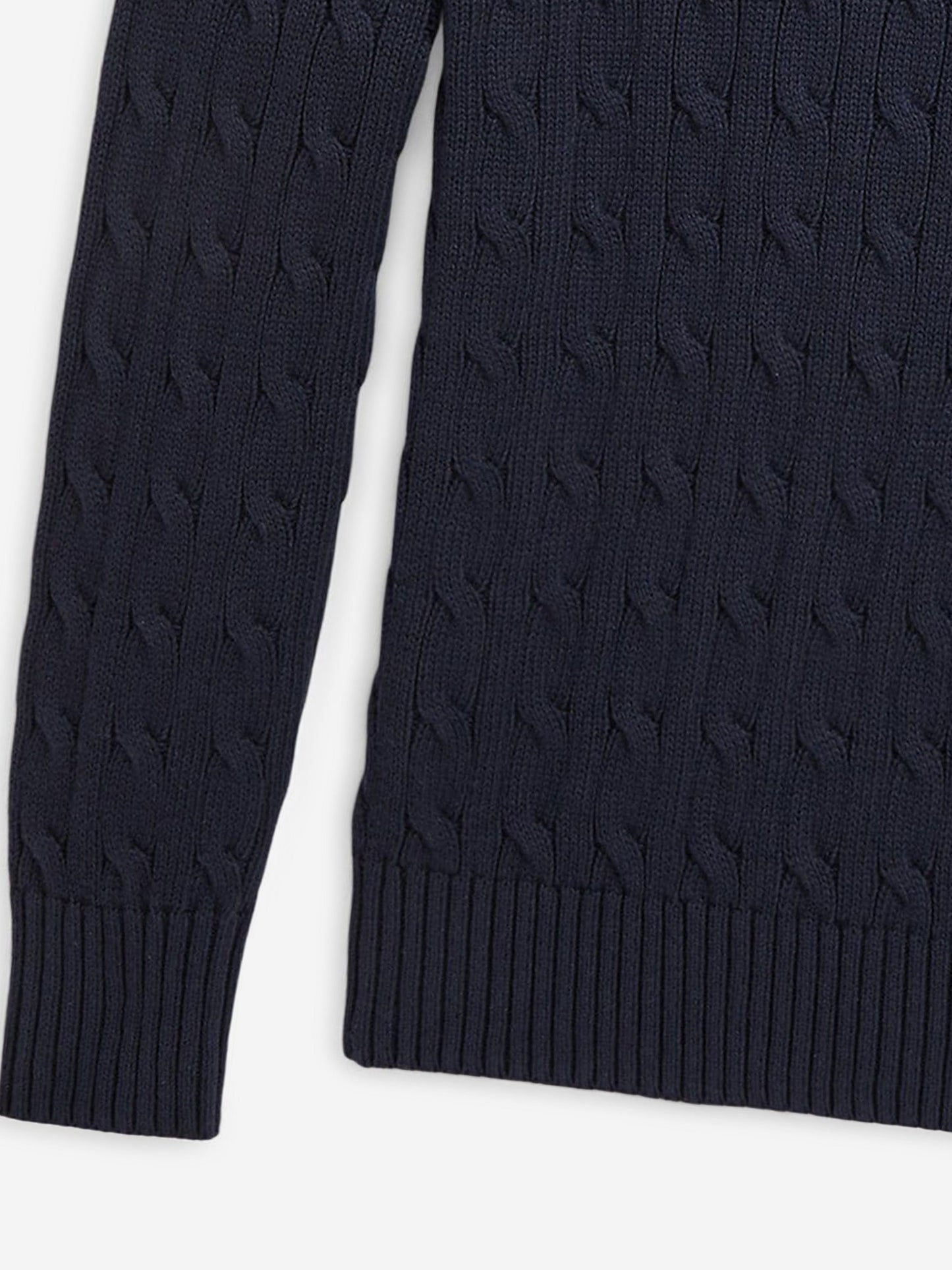 Ralph Lauren 男童海军蓝粗针织套衫