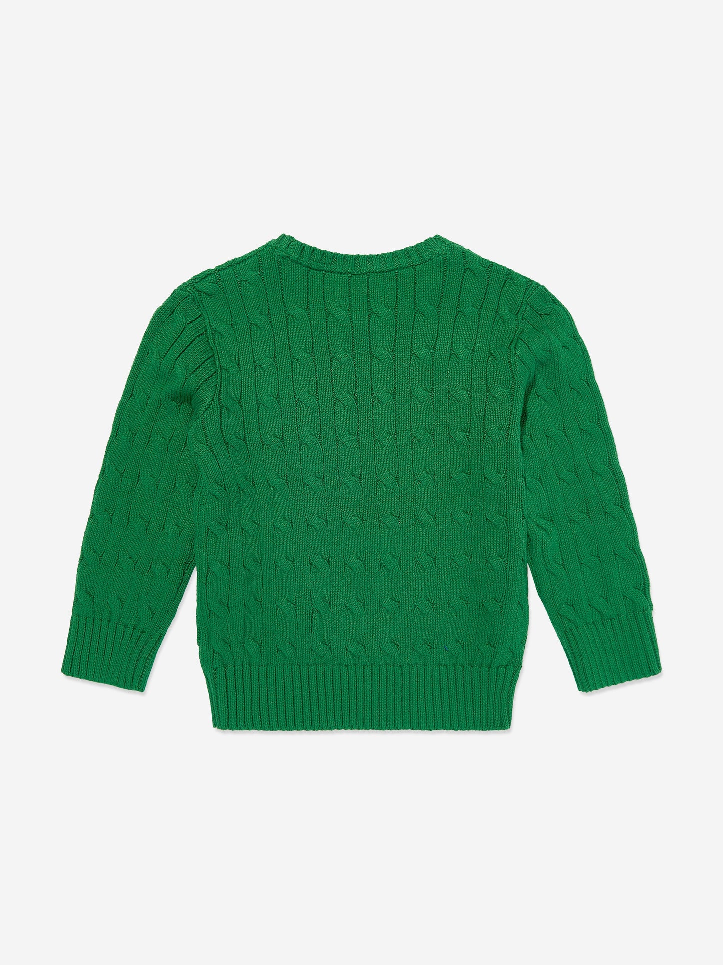 Ralph Lauren 男童绿色粗针织套衫