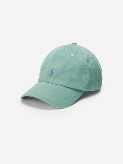 Ralph Lauren 男童绿色徽标帽