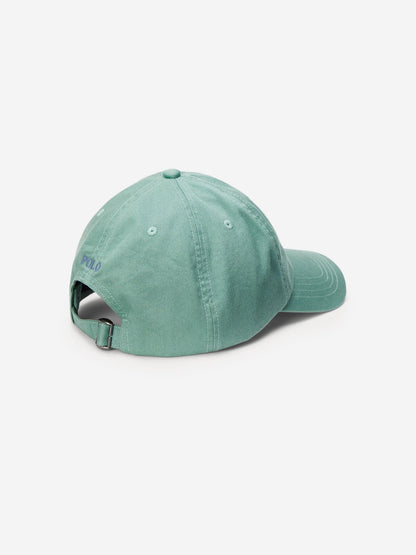 Ralph Lauren 男童绿色徽标帽