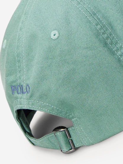 Ralph Lauren 男童绿色徽标帽