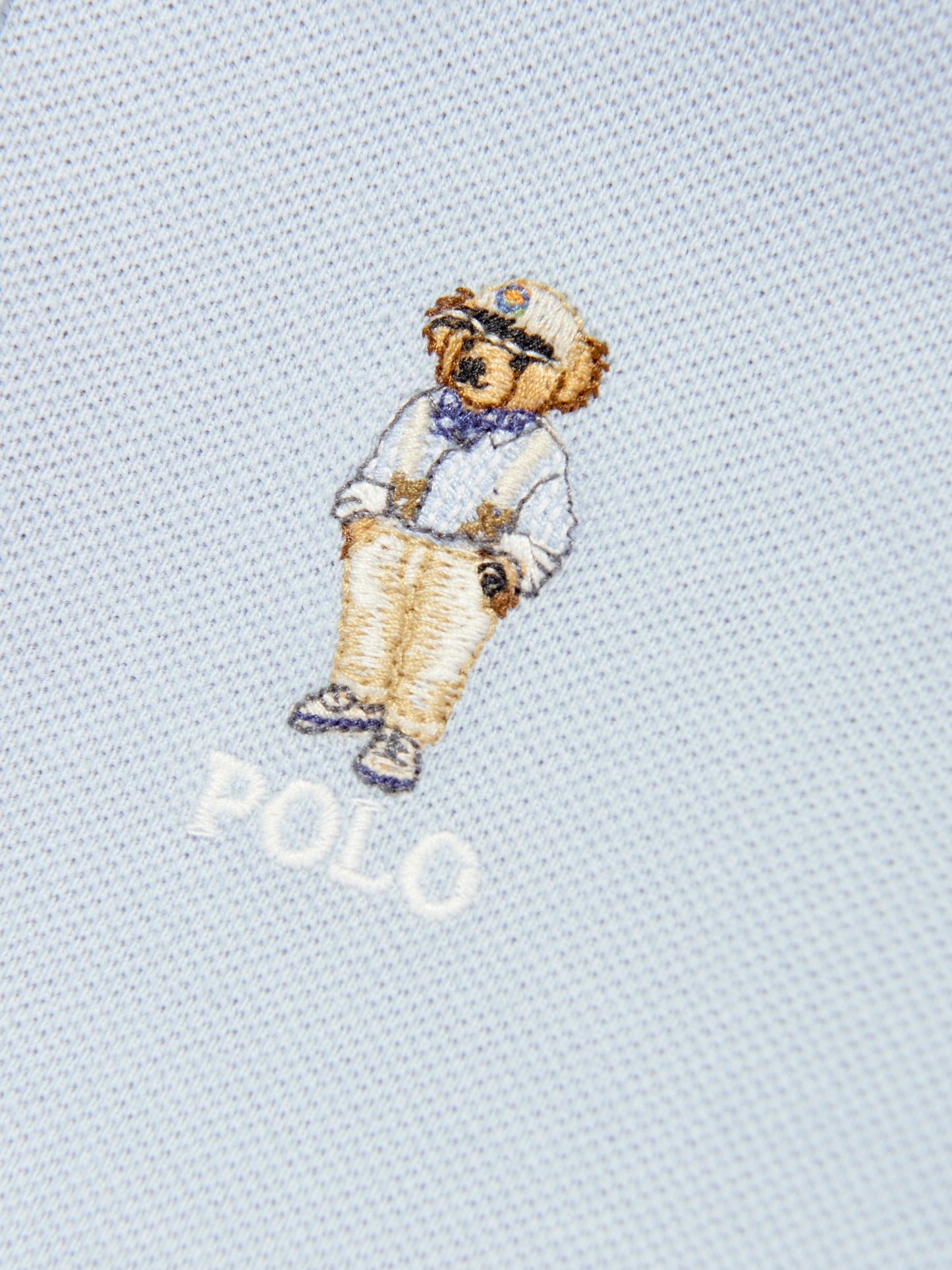 Ralph Lauren 男婴蓝色小熊 Polo 衫
