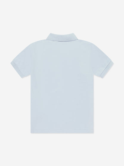 Ralph Lauren 男童蓝色小熊 Polo 衫