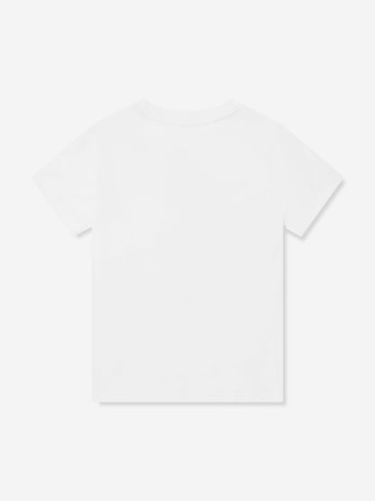 Ralph Lauren 男童白色 Sparkle Bear T 恤