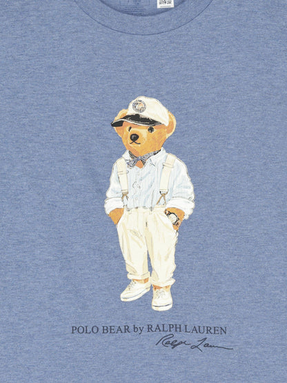 Ralph Lauren 男童蓝色小熊 T 恤